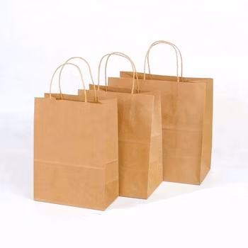 꼬이는 밧줄 손잡이를 가진 기계를 만드는 완전 자동 종이 봉지